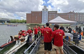 WHU dragon boat team stands out in Germany